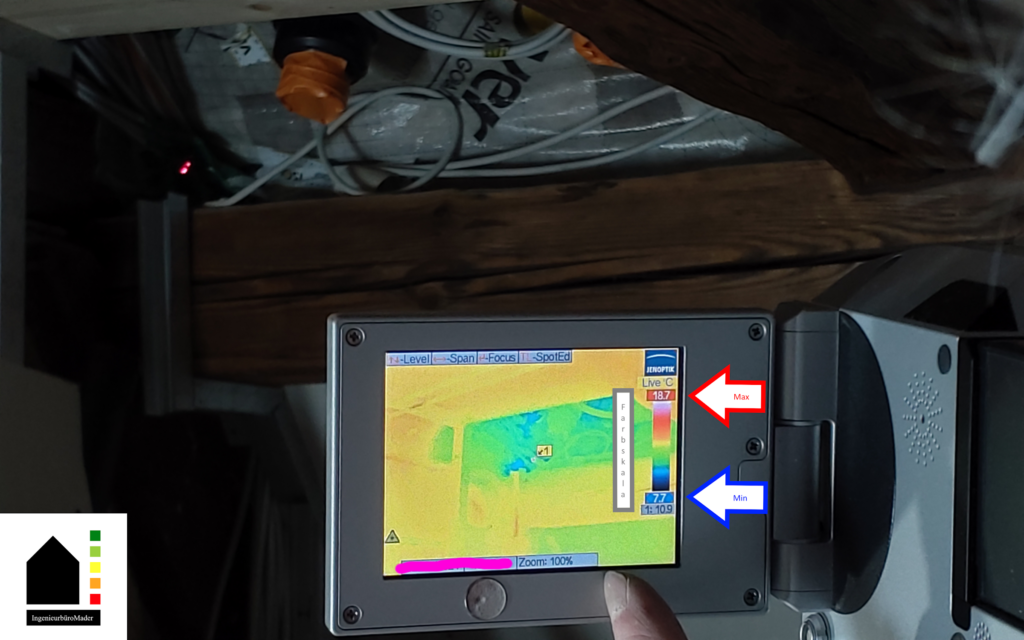Beispiel-Foto-vom-Thermografie-Live-Bild-mit-Farbskala-und-nur-Min-Max-Wert